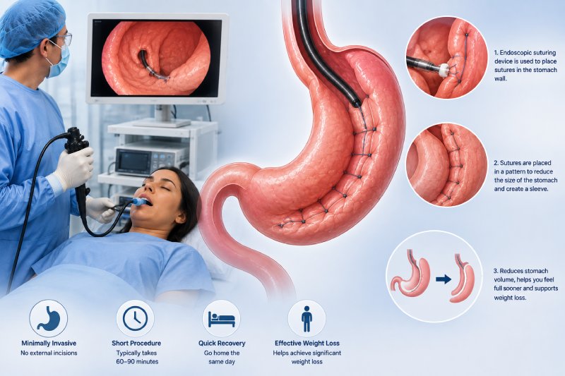 Endoscopic Sleeve Gastroplasty jivan hospital