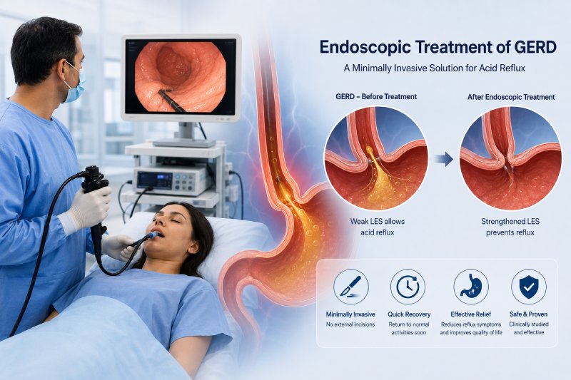 Endoscopic Treatment of GERD jivan hospital