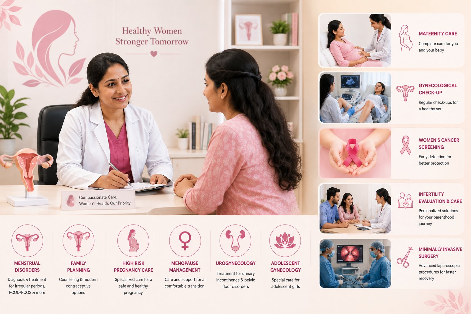 Gynecologist Services jivan hospital