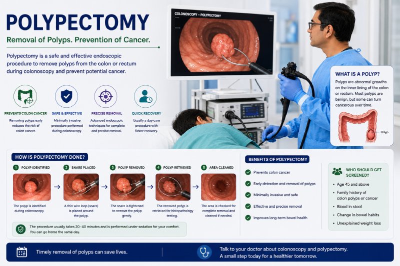 Polypectomy jivan hospital