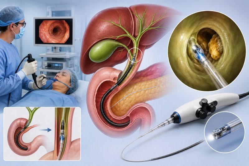Cholangioscopy OR Spyglass Cholangioscopy jivan hospital
