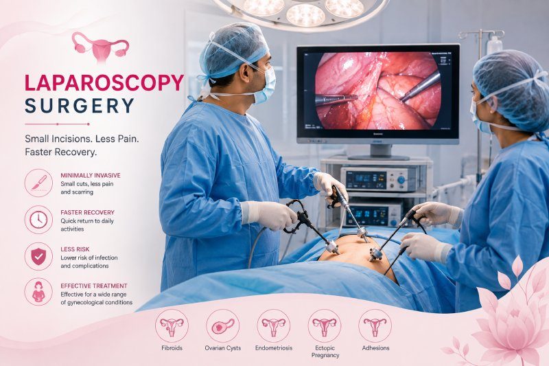 Laproscopy Surgery jivan hospital
